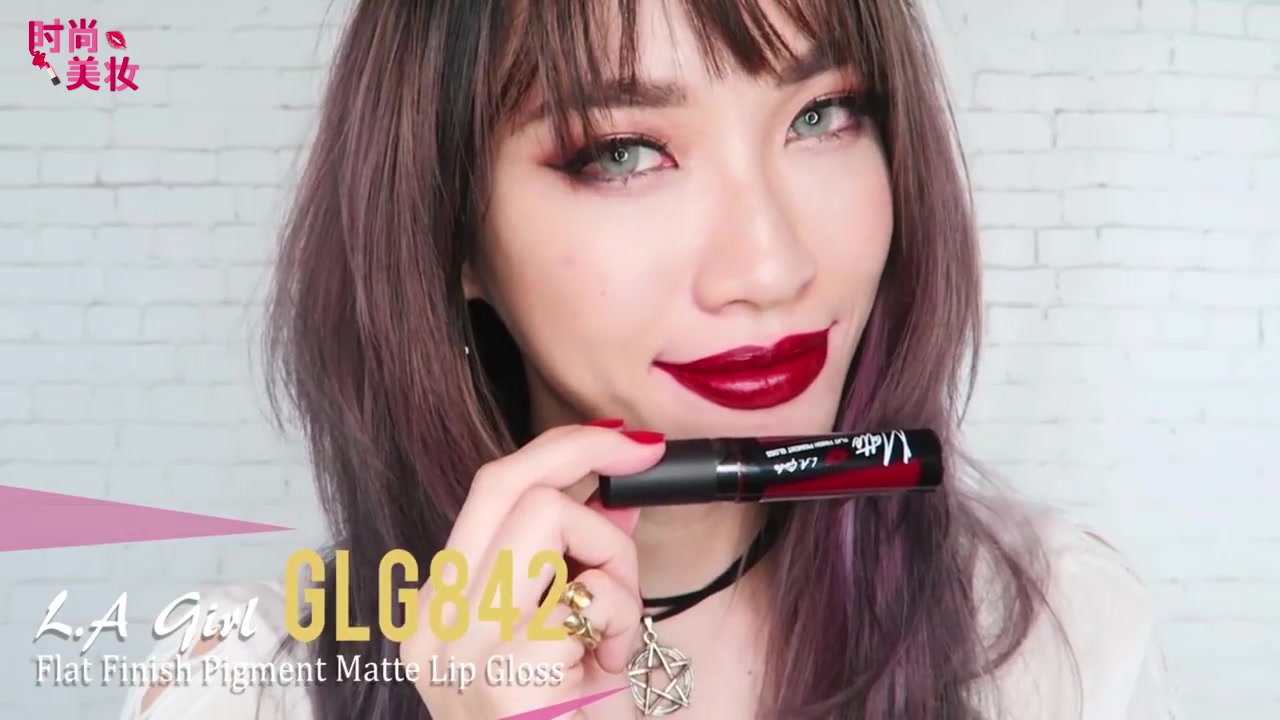 lagirl蜜桃豆沙眼影教程,lagirl眼影黑黄皮日常画法469