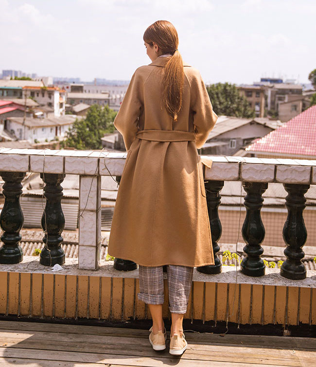 澳洲100%羊绒水波纹大衣,澳洲水波纹羊毛大衣怎么讲解