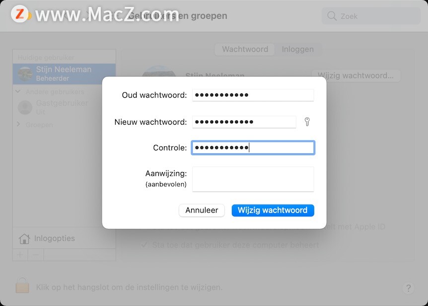 mac怎么更改icloud账户,怎样在mac上重置id密码