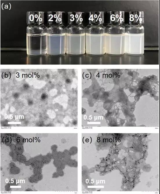 基于氧化还原引发RAFT乳液聚合的聚合诱导自组装体系