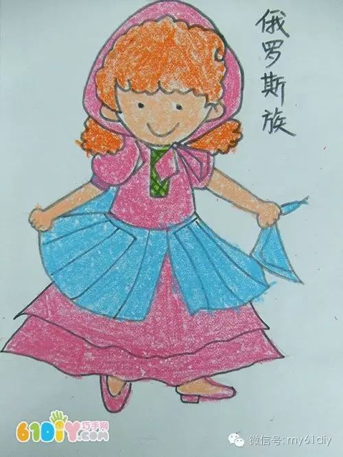 各族儿童简笔画的图片,56民族儿童简笔画大全