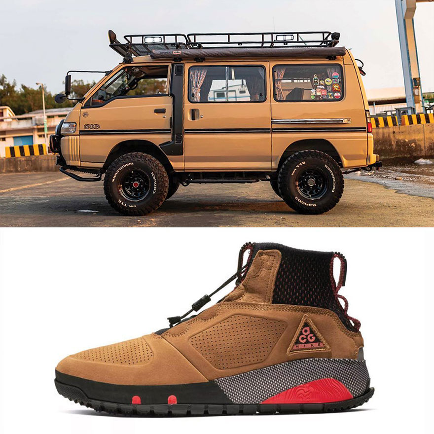 看了这些图片你懂了哪些道理,耐克汽车联名鞋