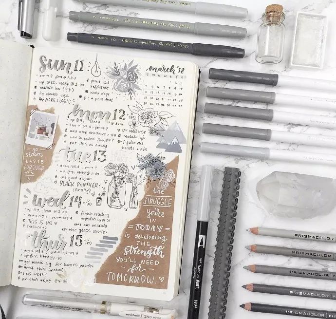 不会做手帐怎么办,做手帐小技巧简单又好看