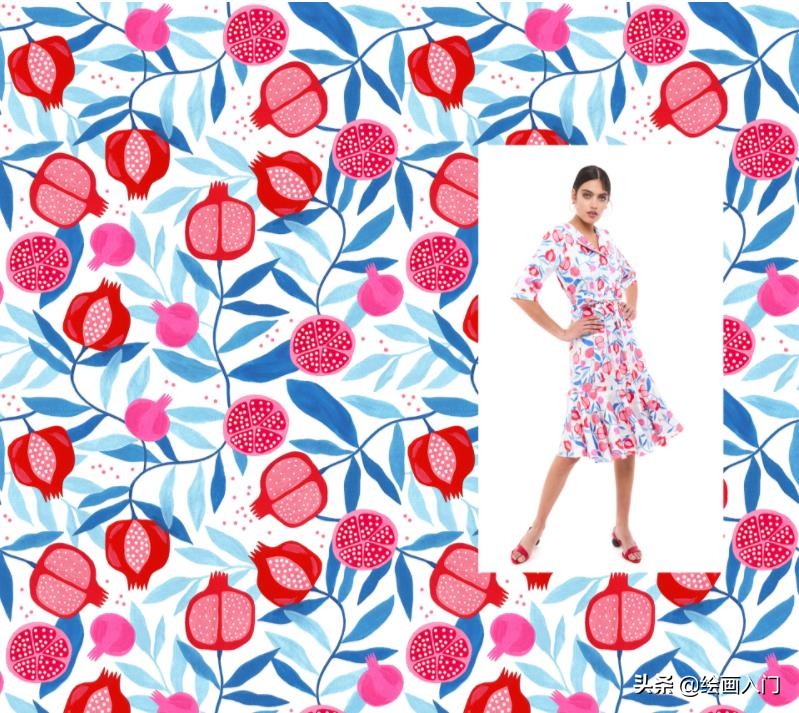 彩蛋绘画简单图案民族风,清新的民族风格