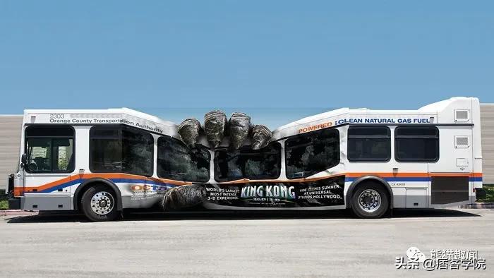 世界最有意思公交车,史上最狂野的公交车广告