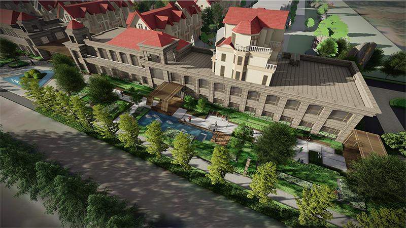 打造小区景观设计,简单住宅装修设计案例大全