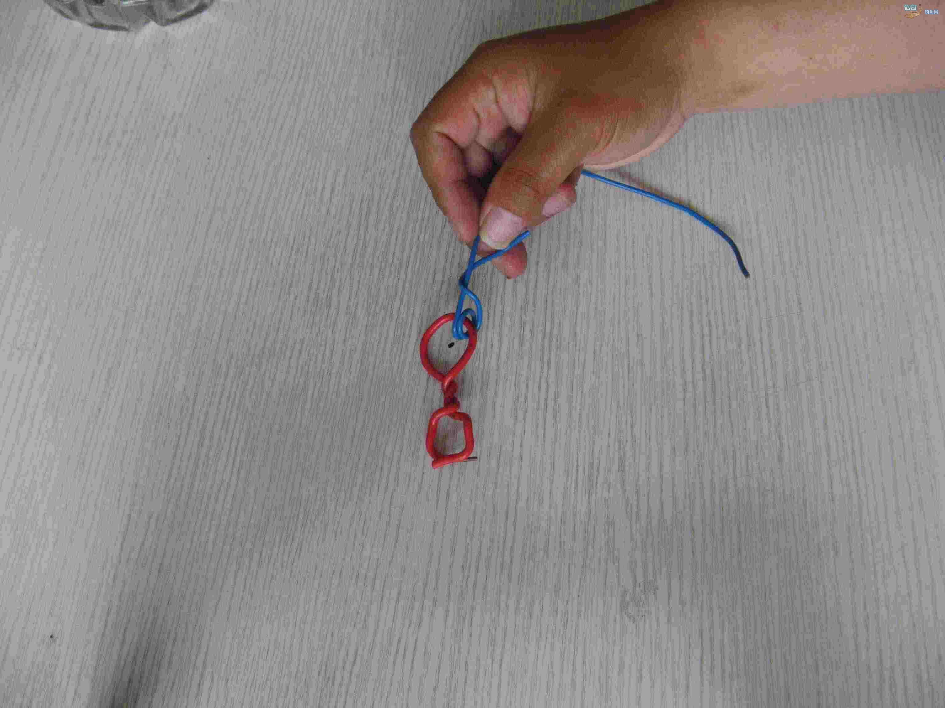 鱼竿马蹄结打结方法,鱼竿马蹄环怎么解