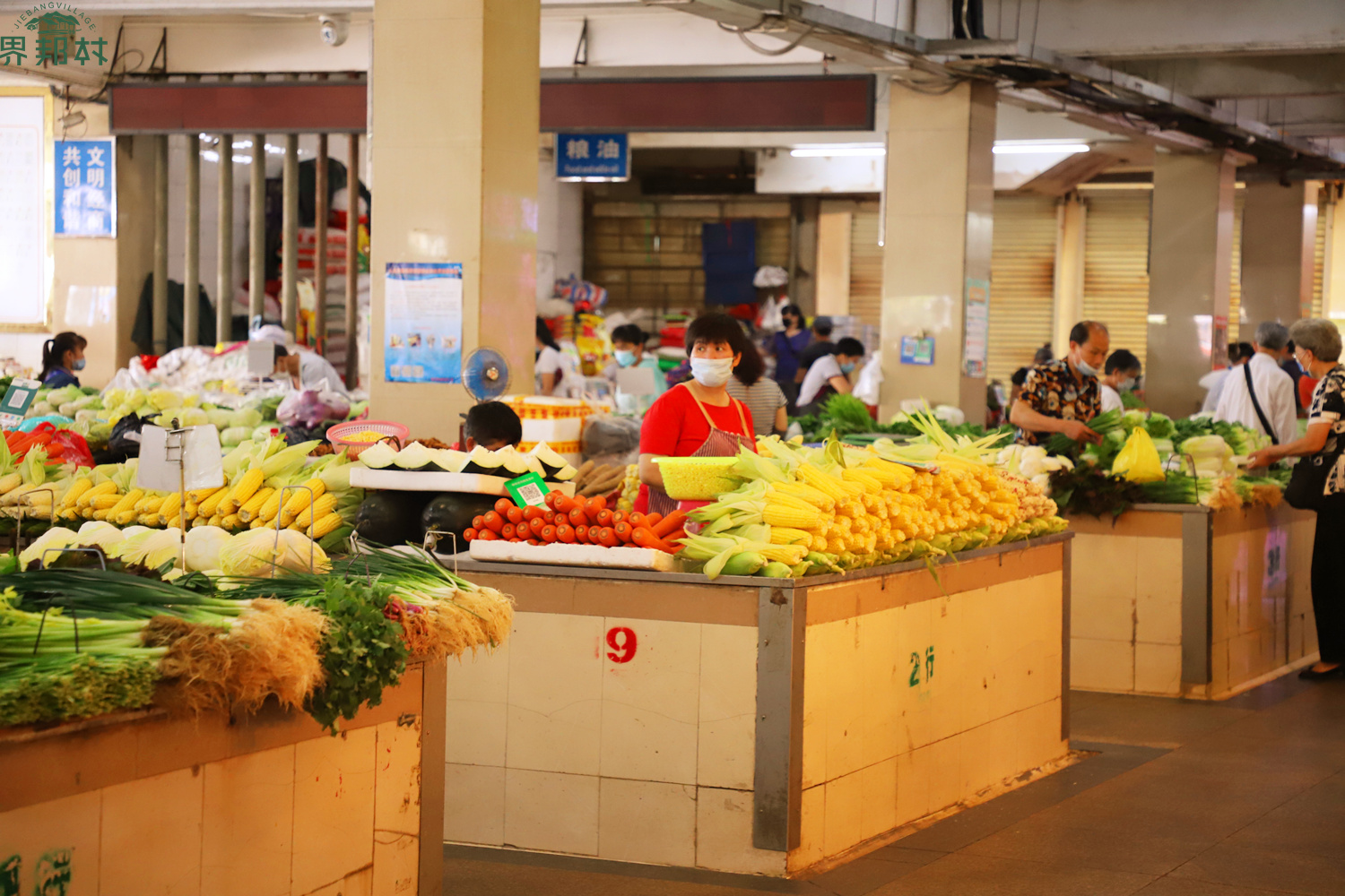 菜市场是最具人间烟火气的地方,菜市场里的人间烟火气