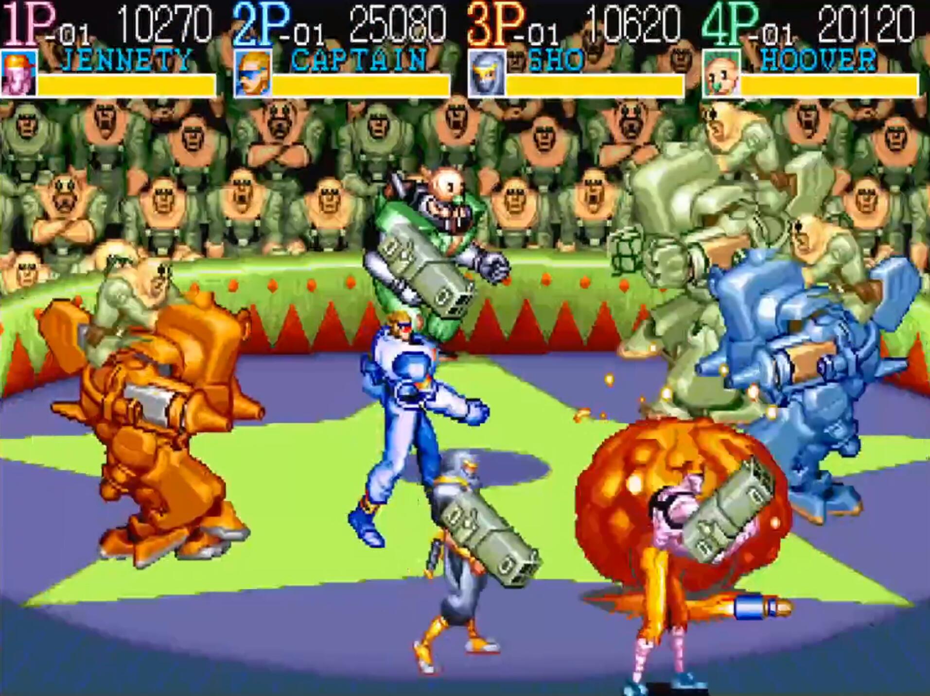 怀旧经典街机《名将》：打击改造人犯罪集团，四兄弟拯救银河系