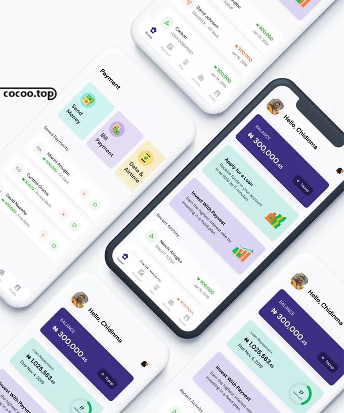 国外app界面设计现状,app界面设计模板