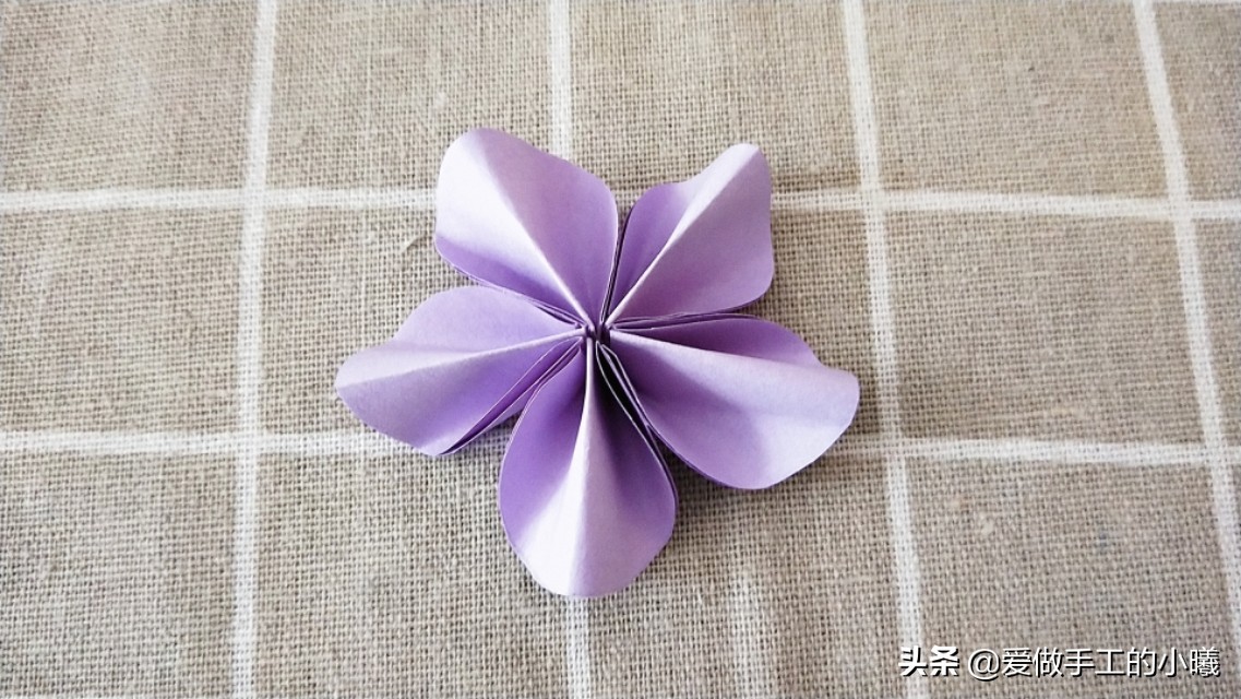 折纸小花最简单的方法,折纸小花最简单的方法步骤
