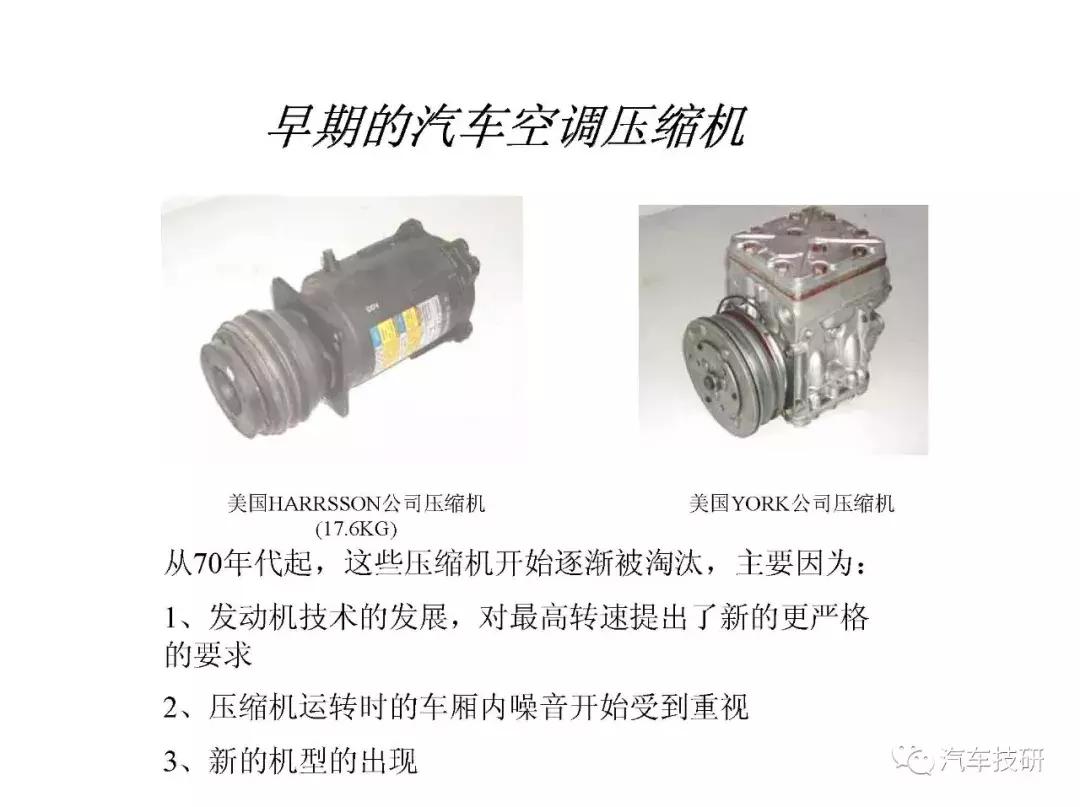 汽车空调压缩机内部构造视频,汽车空调压缩机结构图解大全