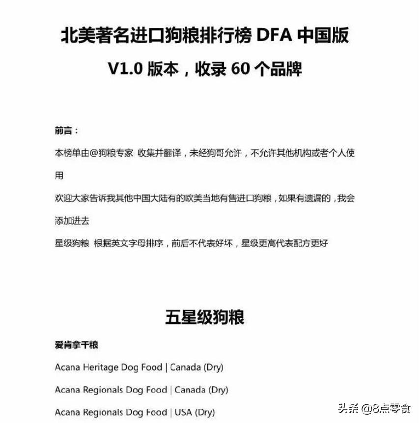 国外狗粮排名前十品牌图片及价格,狗粮外国测评推荐哪个品牌