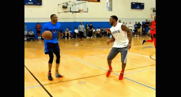 威少突破最劲爆的一场,威少为何有这么好的爆发力