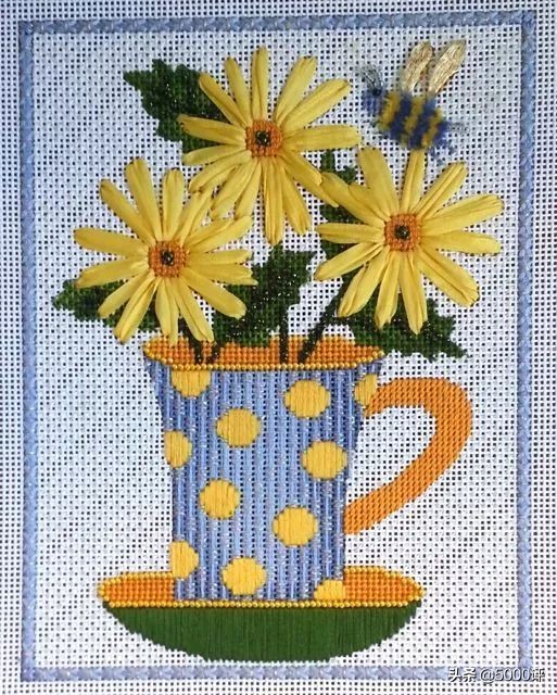 绣十字绣鞋垫的教程,十字绣绣字教程