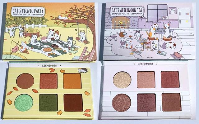 venusmarble九色眼影测评,橘朵的单色眼影新版和旧版对比