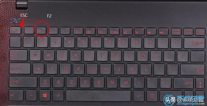 华硕a555y开机后自动进入bios界面,华硕r556l怎么进入bios界面