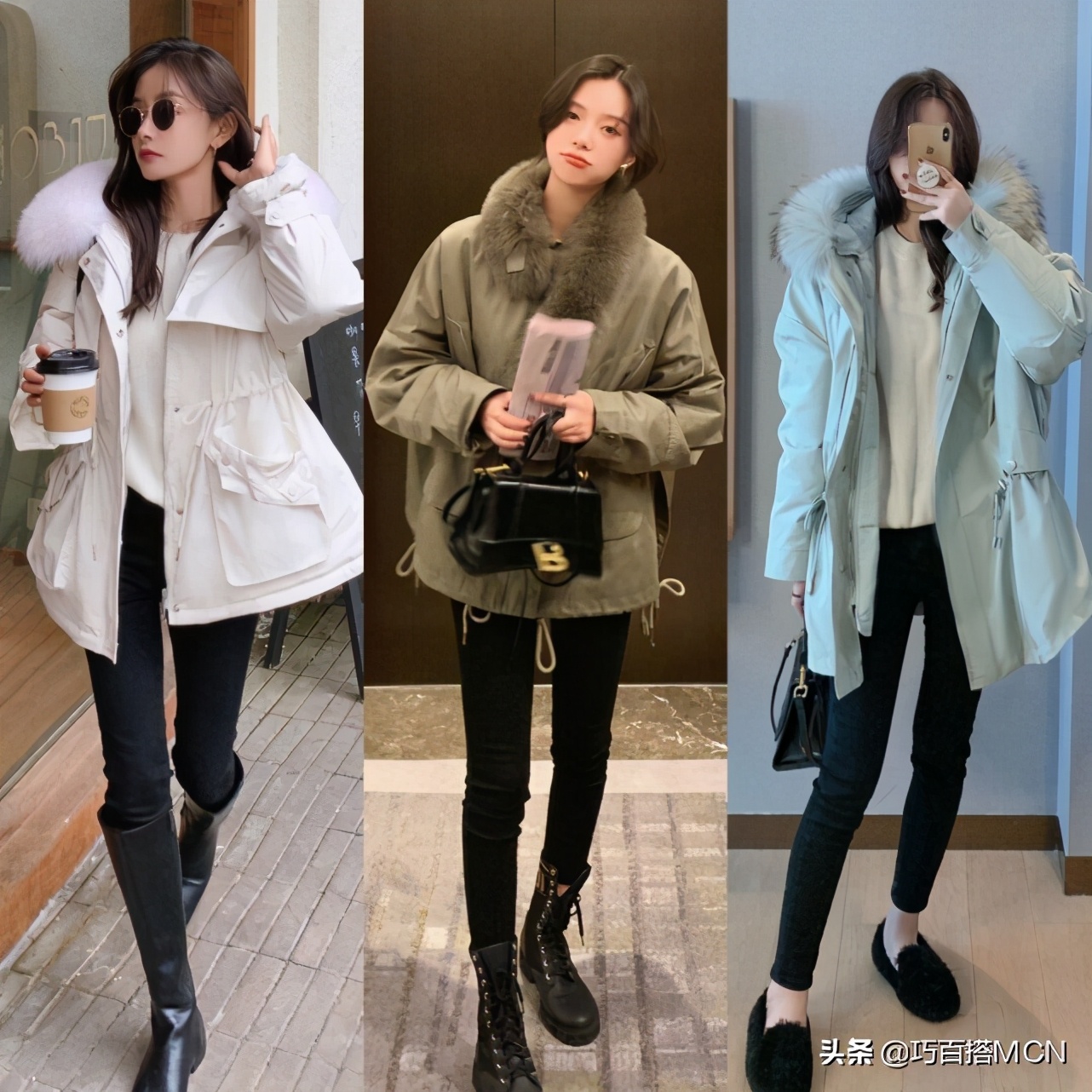 韩国女性冬天穿搭图片,韩国女生冬天穿搭视频高清