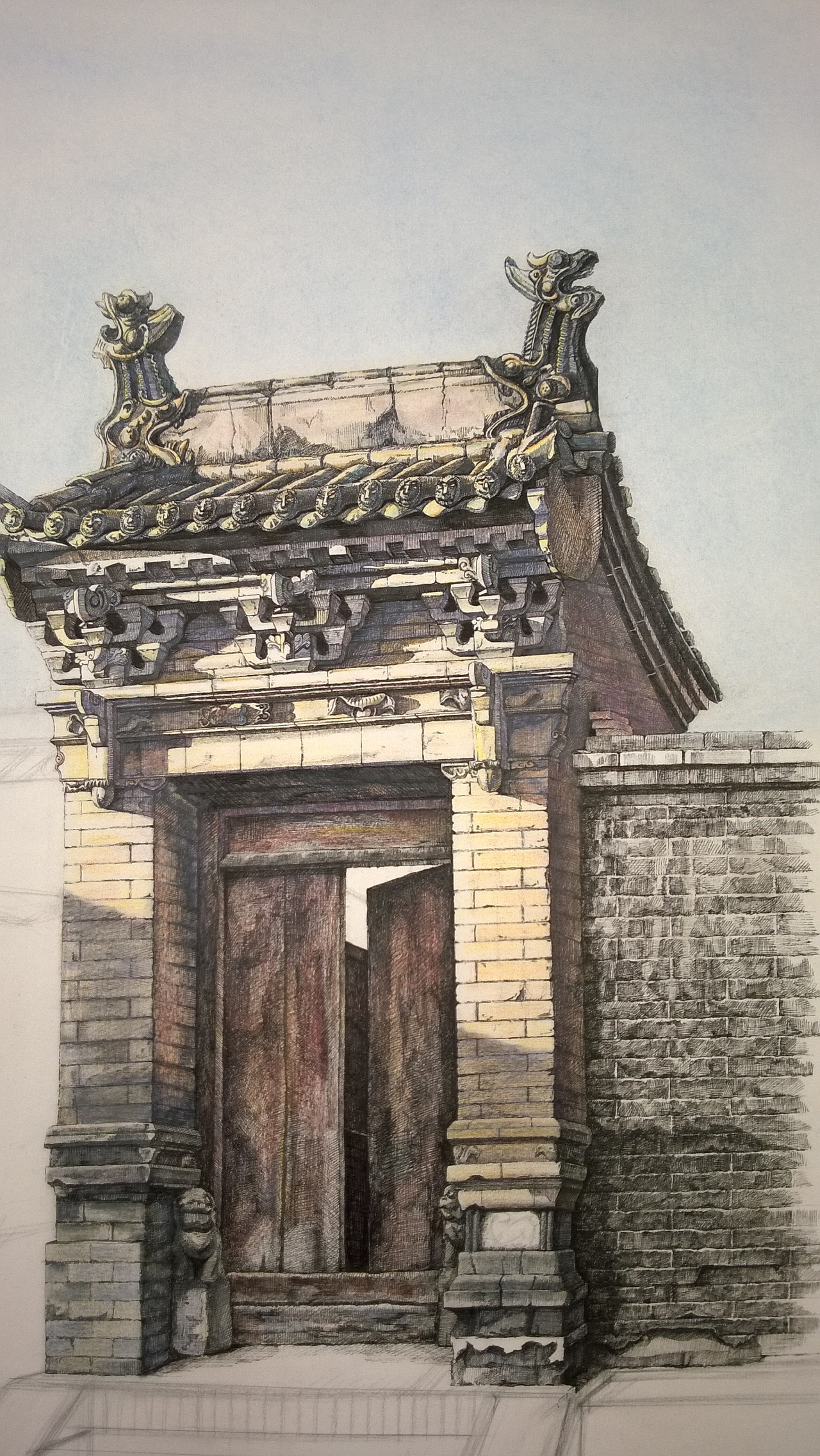 古建筑屋顶装饰构件,中国传统建筑屋顶