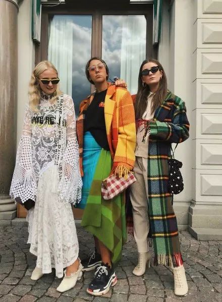 永不淘汰的格纹元素,格纹重塑经典复古摩登风强烈来袭