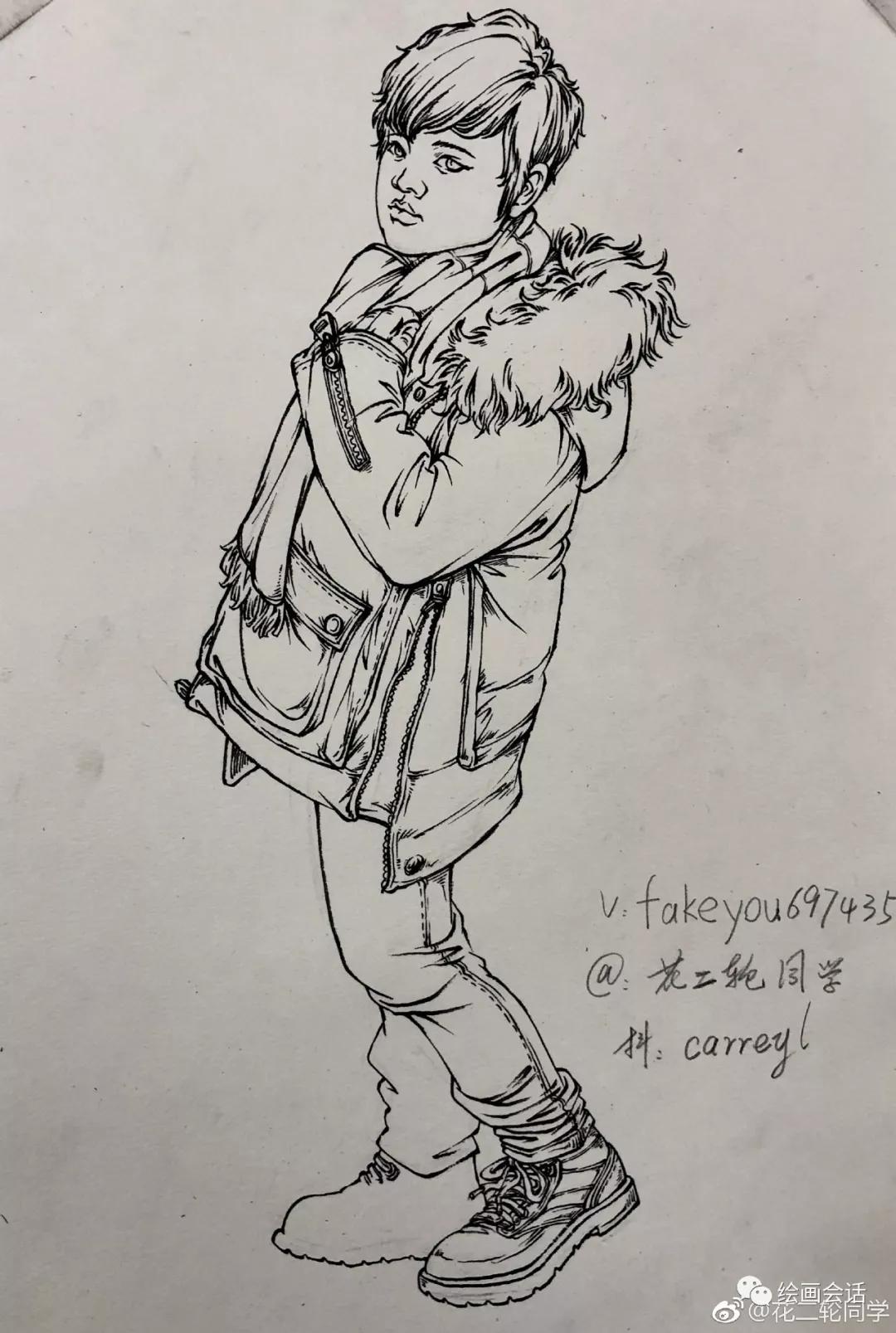 简单钢笔山水速写临摹图片,钢笔速写临摹推荐