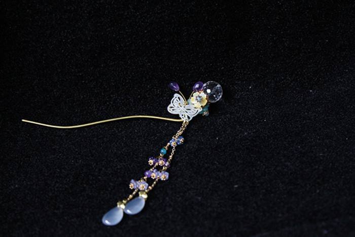 汉服发簪插梳的用法,汉服的发簪有什么讲究