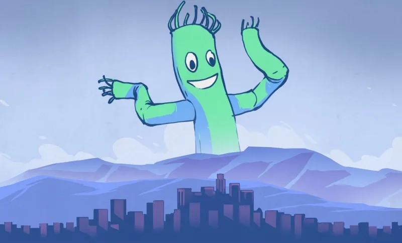 为什么商场门口的充气人偶总是舞得那么魔性