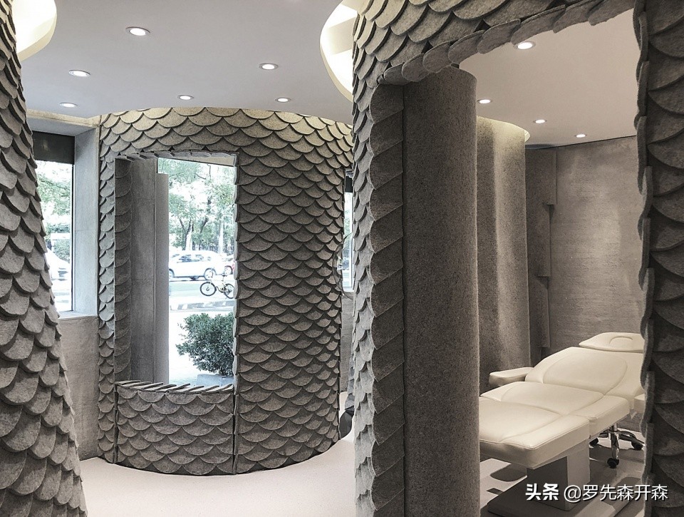 美容院改造低成本,40-50平米美容店低成本改造