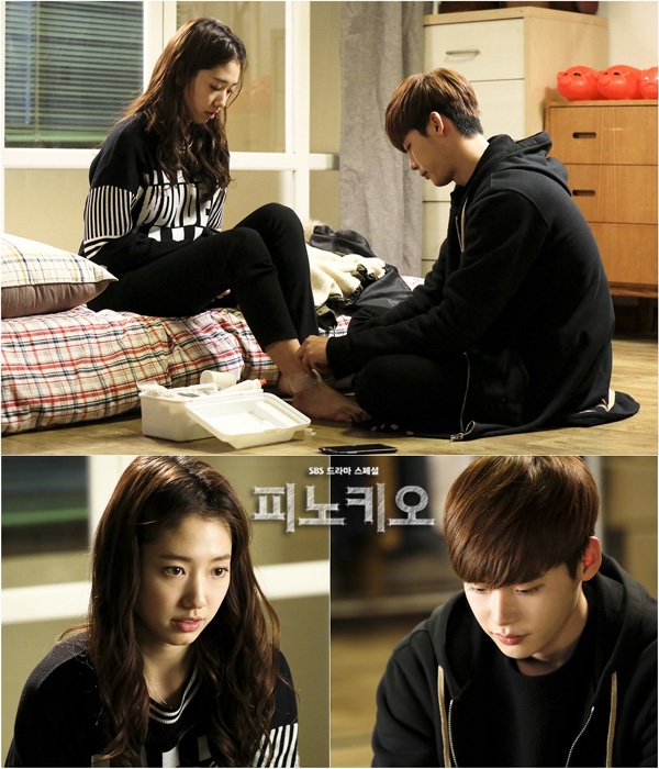 匹诺曹李钟硕朴信惠雪中接吻音乐,朴信惠李钟硕主演的韩剧