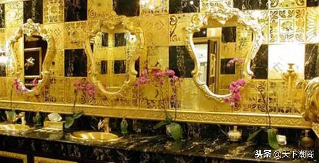 这位潮商曾用760斤黄金打造世界最昂贵金厕所，被称为“香港金王”