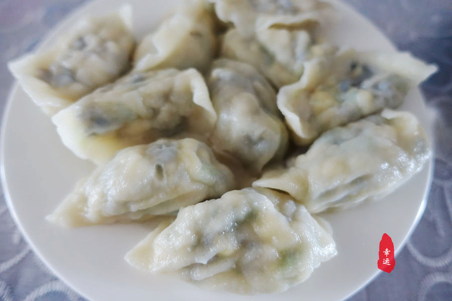 香菇油菜鸡蛋馅饺子,油菜香菇鸡蛋饺子馅做法大全