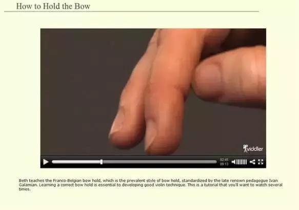 bethblackerby老师33张图教你学会小提琴如何持弓？