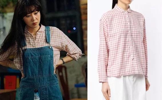 孔孝真同款衬衫豹纹绿色,孔孝真穿搭都是什么品牌