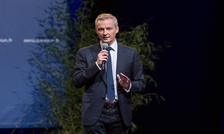 法国政府区块链,法国财政部长