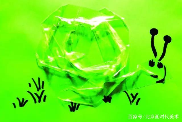 用胶带和一张白纸就能做贴画,探索发现改装贴纸