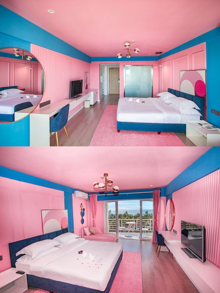 椰梦长廊看海视线最好的酒店,椰梦长廊自带无边泳池的酒店