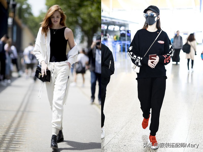 男春天运动裤束脚,春天穿的束脚裤