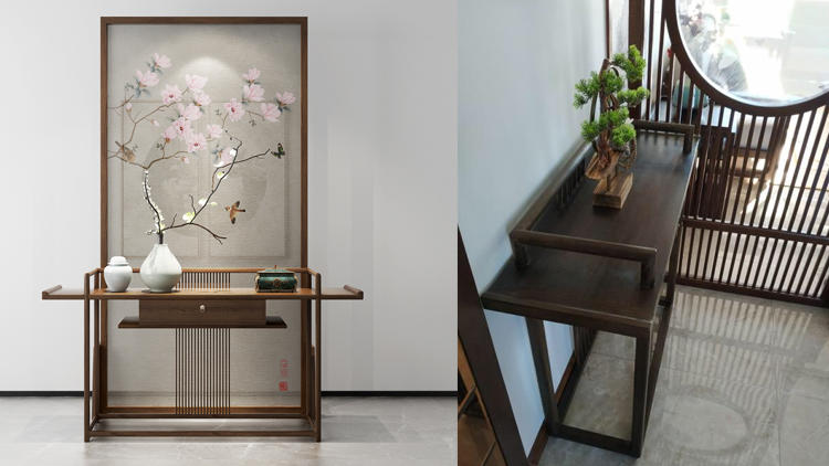 茶室隔断屏风现代简约,不锈钢茶室屏风隔断新中式