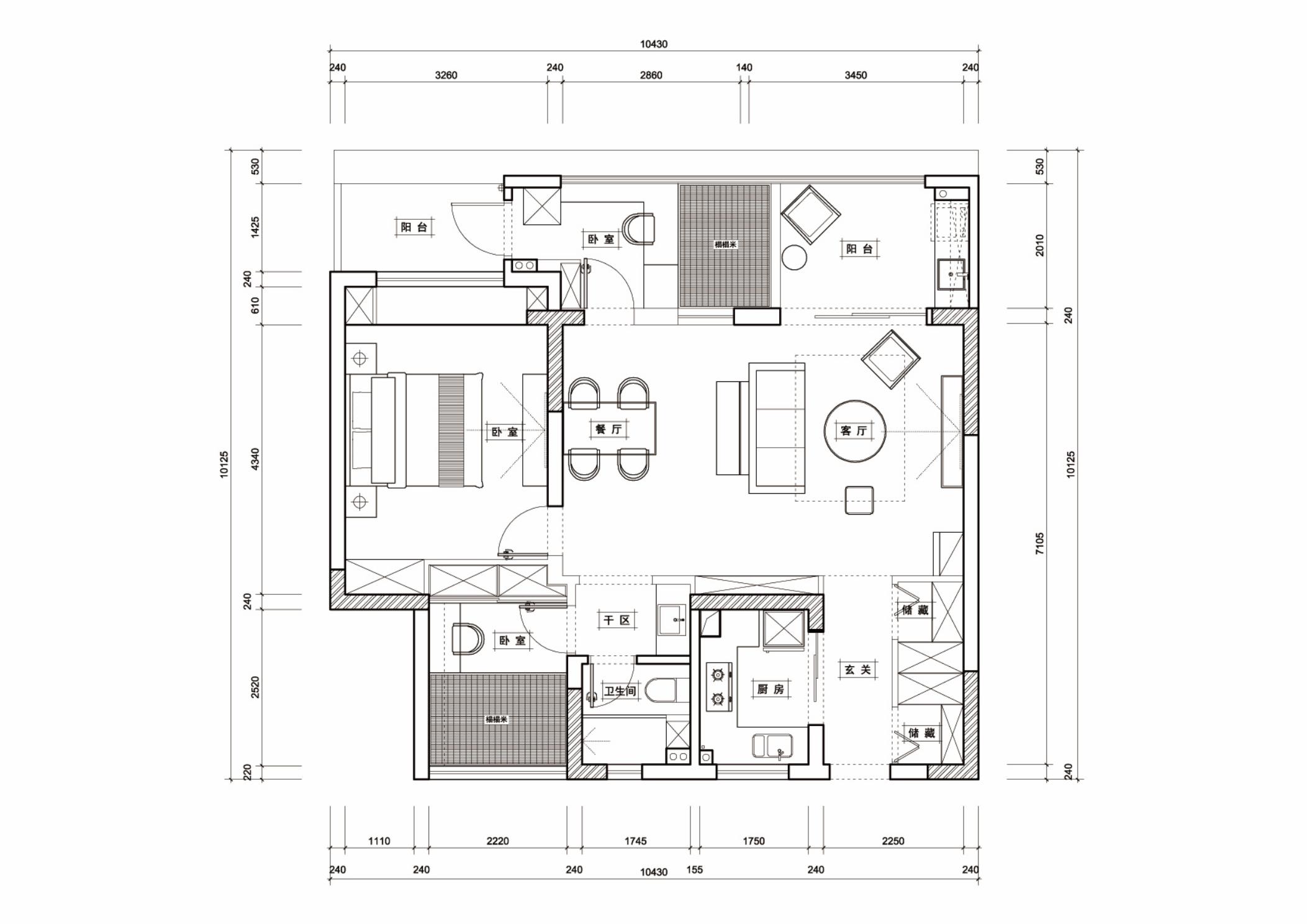 会呼吸的家居生活,极简轻奢全屋木作设计