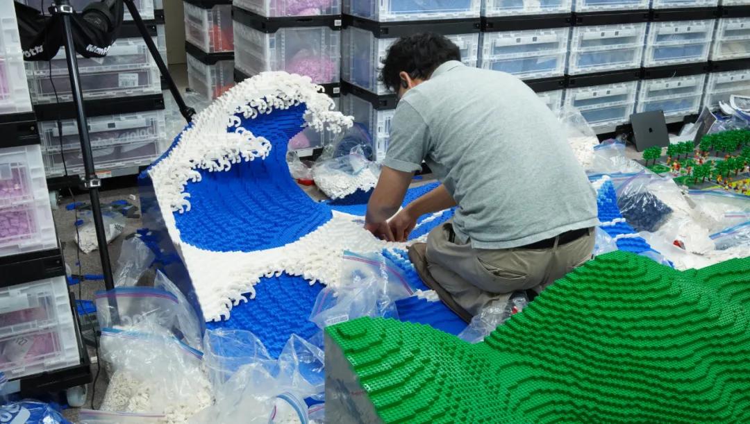 乐高大师最震撼的作品,日本乐高大神用积木拼奥特曼