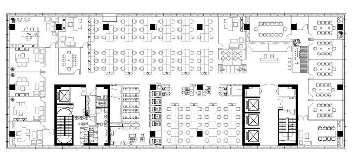 不缀冗余，高端轻奢锐天投资上海总部设计欣赏
