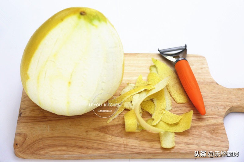 蜂蜜柚子茶柚子果肉和皮的比例,清香蜂蜜柚子茶