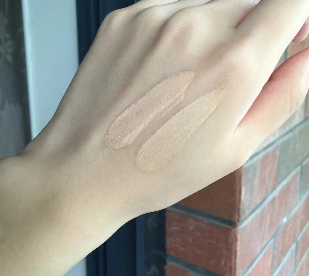 迪奥和纪梵希遮瑕棒,持妆粉底液混合纪梵希滋润粉底液