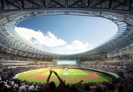 郑州市中原区奥林匹克体育馆,郑州奥林匹克体育中心外观