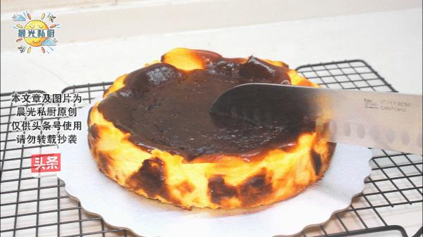 西班牙巴斯克焦香芝士蛋糕,6寸咖啡巴斯克芝士蛋糕配方
