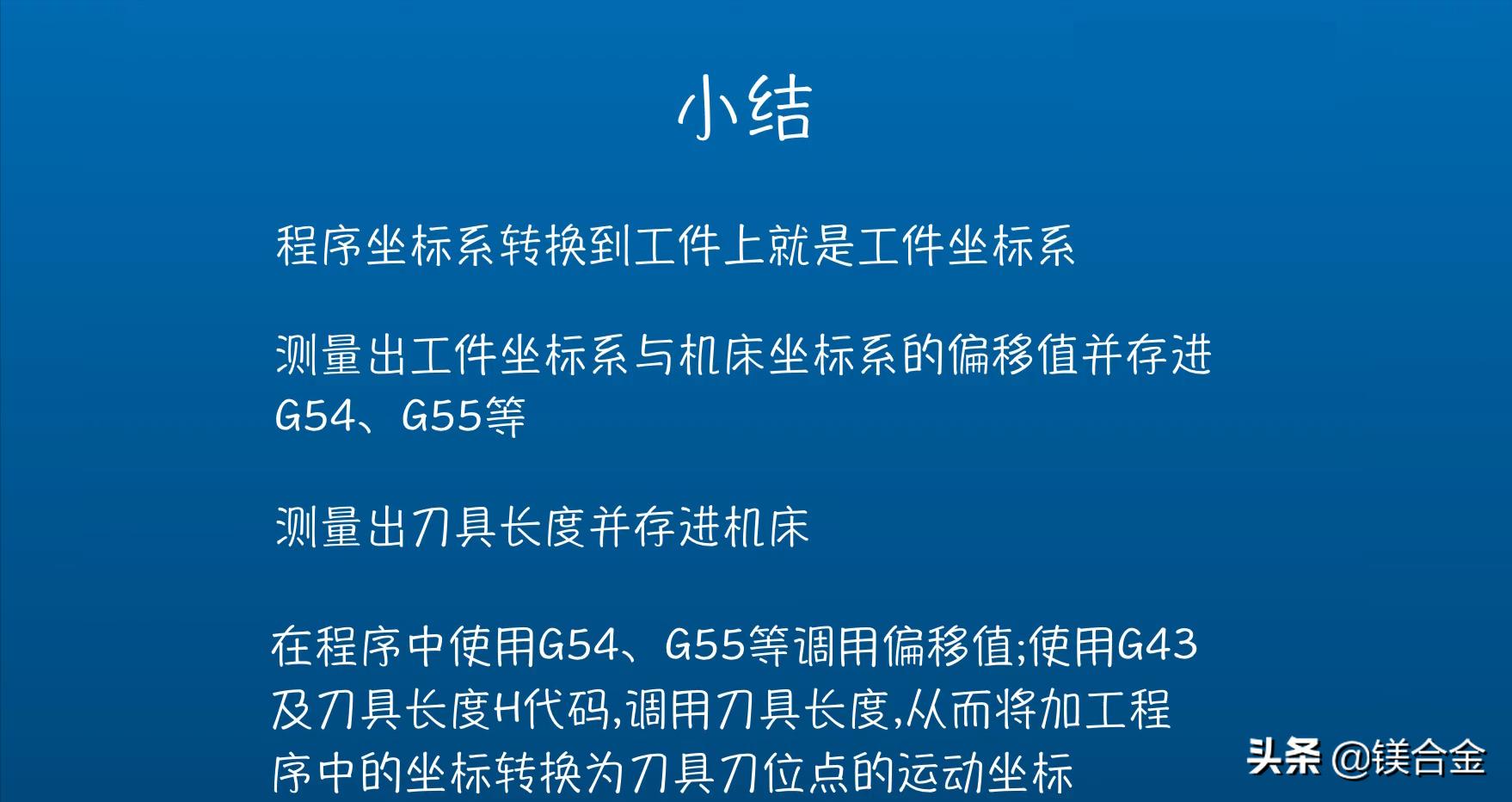 数控加工全过程讲解,数控加工技术基本知识坐标