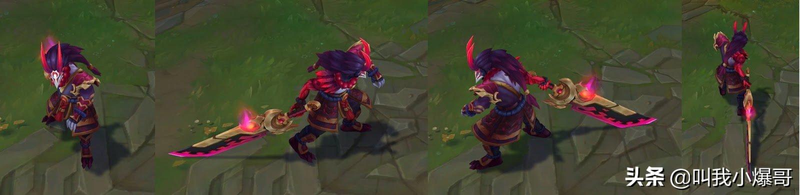 英雄联盟约里克全皮肤特效展示,英雄联盟腥红之月皮肤