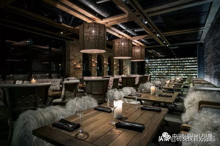 网红会所餐厅装修,网红餐厅装修效果图大全