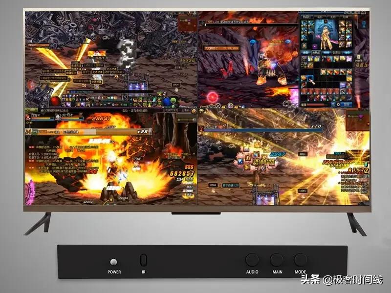 一台电脑实现显示器分屏,一台电脑分割多个hdmi画面