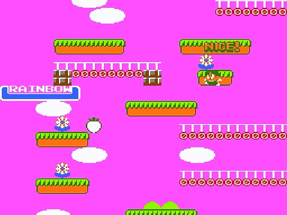 fc彩虹岛boss看不见本体,fc彩虹岛完整视频